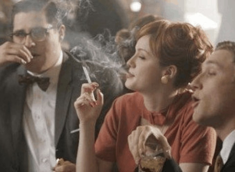 Mad Men smoking