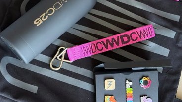 Apple mixes retro and modern in WWDC swag bag